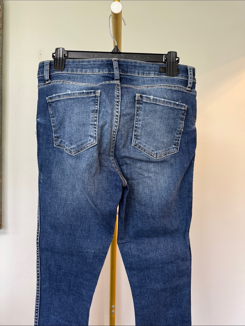 Kut from the Kloth Dark Wash High-Rise Button-Fly Skinny ankle Jeans 6 - Picture 5 of 12